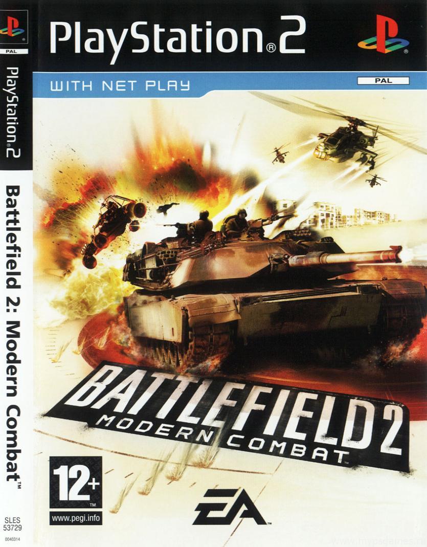Скан обложки BattleField 2: Modern Combat (лицевая)